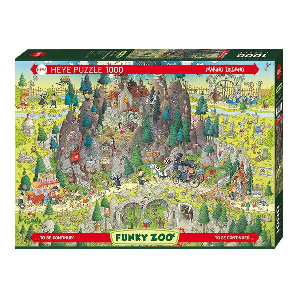 Transylvanian Funky Zoo 1000 Piece Jigsaw Puzzle Heye (ONLINE ORDER ONLY)