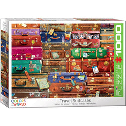 Travel Suitcases 1000 Piece Jigsaw Puzzle Eurographics (ONLINE ORDER ONLY)