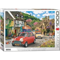 Travelling Mini Cooper 1000 Piece Jigsaw Puzzle Eurographics