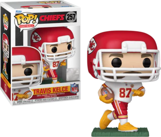 Pop! Football: Kansas City Chiefs - Travis Kelce (Away) (ONLINE ORDER ONLY)