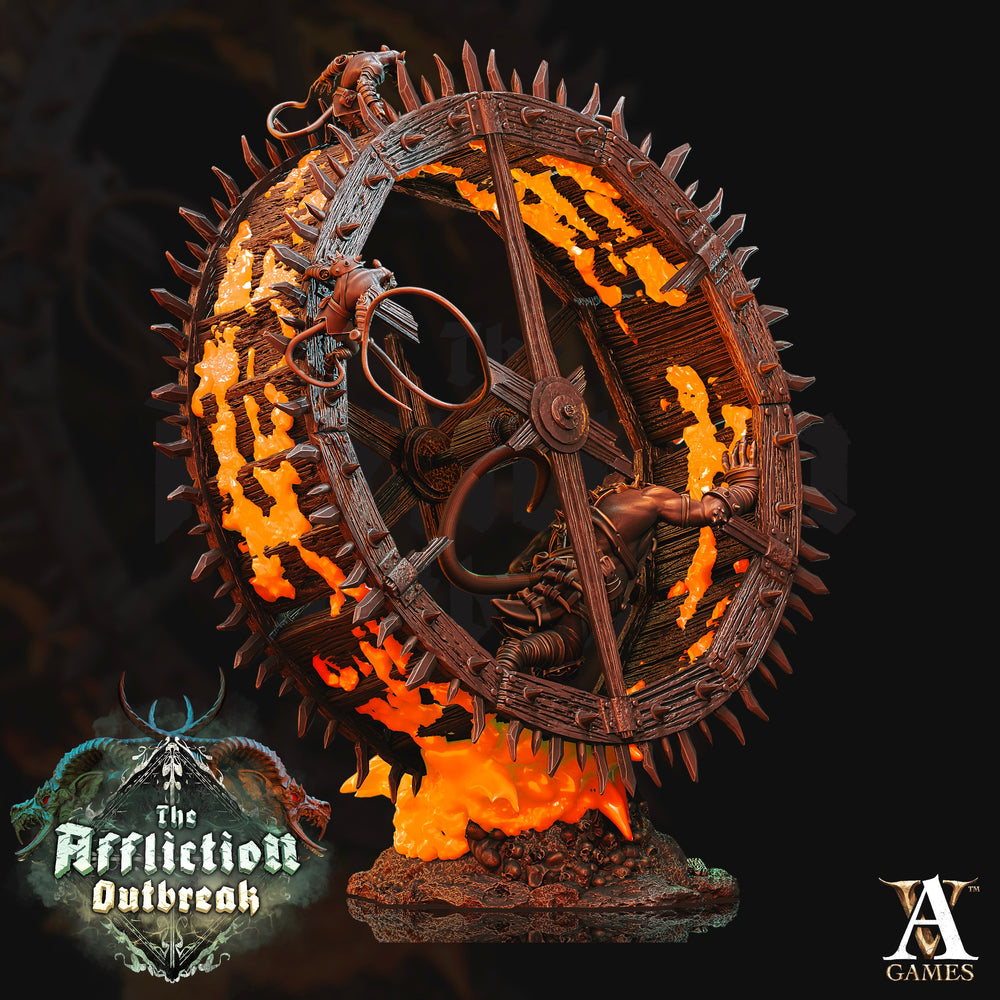 3D Printed Archvillain Games The Affliction Outbreak - The Wheel 28mm 32mm D&D (Online Only)