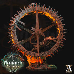 3D Printed Archvillain Games The Affliction Outbreak - The Wheel 28mm 32mm D&D (Online Only)