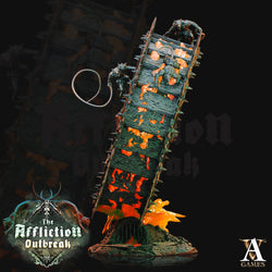3D Printed Archvillain Games The Affliction Outbreak - The Wheel 28mm 32mm D&D (Online Only)