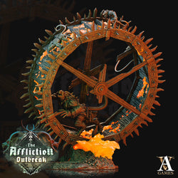 3D Printed Archvillain Games The Affliction Outbreak - The Wheel 28mm 32mm D&D (Online Only)
