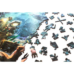 Treasure Hunter 250 Piece Wooden Jigsaw Puzzle Geek Toys (ONLINE ORDER ONLY)