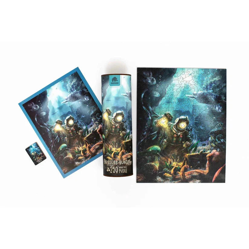 Treasure Hunter 250 Piece Wooden Jigsaw Puzzle Geek Toys (ONLINE ORDER ONLY)