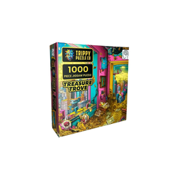 Treasure Trove 1000 Piece Jigsaw Puzzle Trippy (ONLINE ORDER ONLY)
