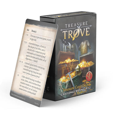 Treasure Trove Deck CR 9-12 (5E) (ONLINE ORDER ONLY)