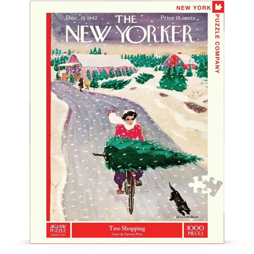 Tree Shopping 1000 Piece Jigsaw Puzzle NYPC (ONLINE ORDER ONLY)
