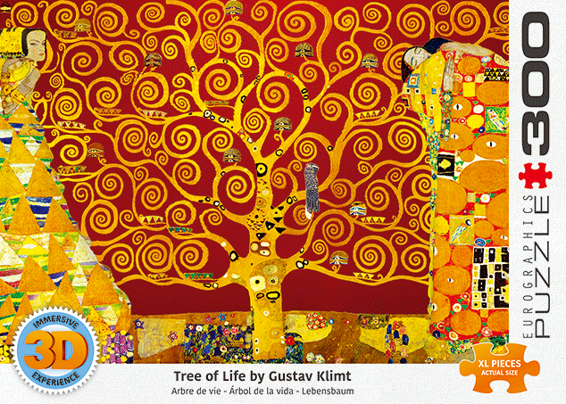 Tree of Life 300 Large Piece 3D Lenticular Jigsaw Puzzle Eurographics (ONLINE ORDER ONLY)