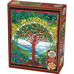 Tree of Life Stained Glass 275 Large Piece Jigsaw Puzzle Cobble Hill (ONLINE ORDER ONLY)
