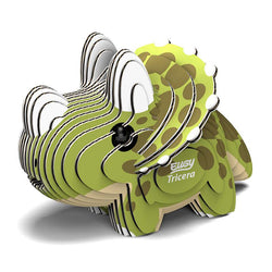 Tricera 3D Cardboard Model Kit Eugy (ONLINE ORDER ONLY)