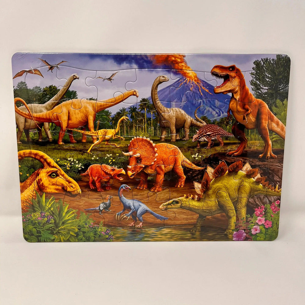 Triceratops & Friends 35 Piece Tray Jigsaw Puzzle Cobble Hill (ONLINE ORDER ONLY)