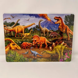 Triceratops & Friends 35 Piece Tray Jigsaw Puzzle Cobble Hill (ONLINE ORDER ONLY)