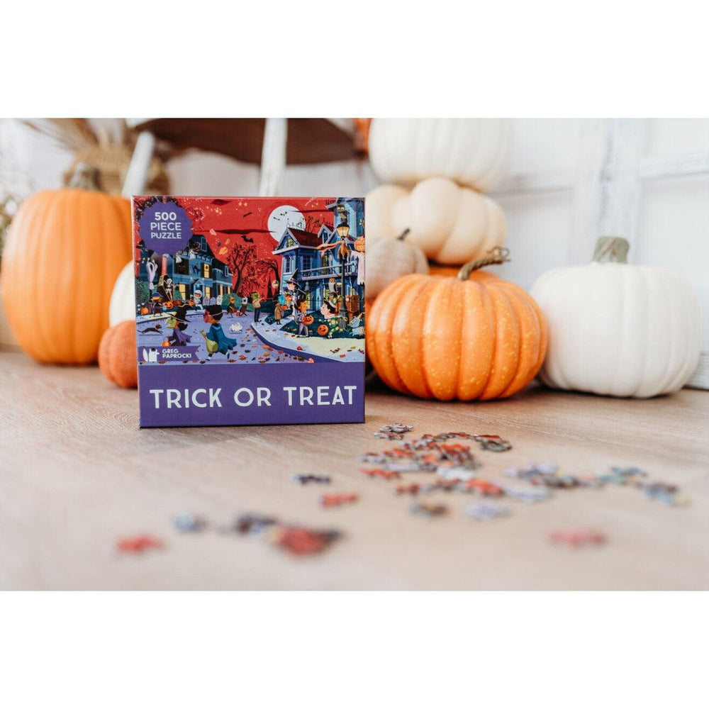 Trick or Treat 500 Piece Jigsaw Puzzle Gibbs Smith (ONLINE ORDER ONLY)