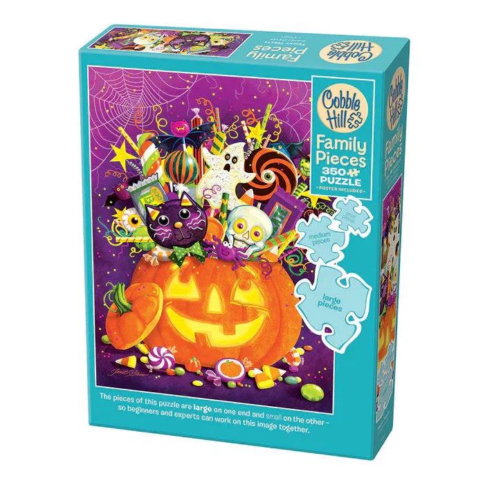 Tricky Treats 350 Piece Family Jigsaw Puzzle Cobble Hill (ONLINE ORDER ONLY)