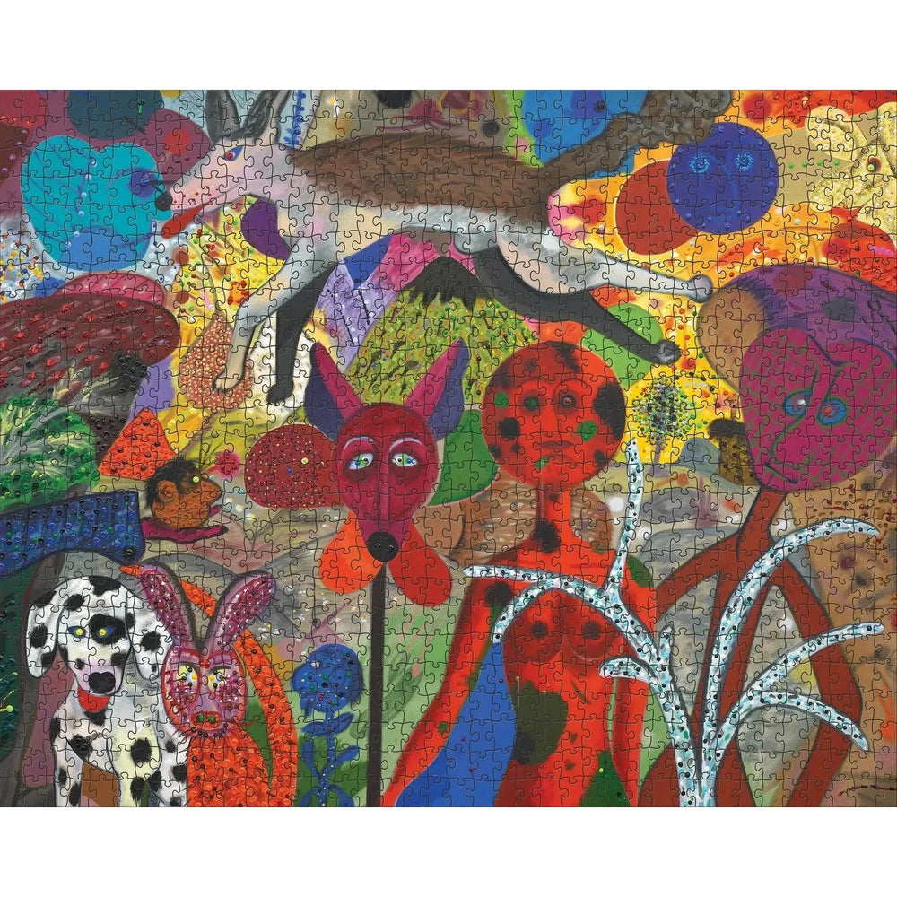 Triumph of the Round Heads 1000 Piece Jigsaw Puzzle Pomegranate (ONLINE ORDER ONLY)