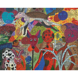 Triumph of the Round Heads 1000 Piece Jigsaw Puzzle Pomegranate (ONLINE ORDER ONLY)