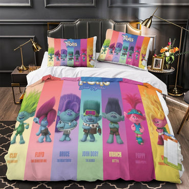 Trolls Adventure Bedding Set Duvet Cover Without Filler (Online Order Only)