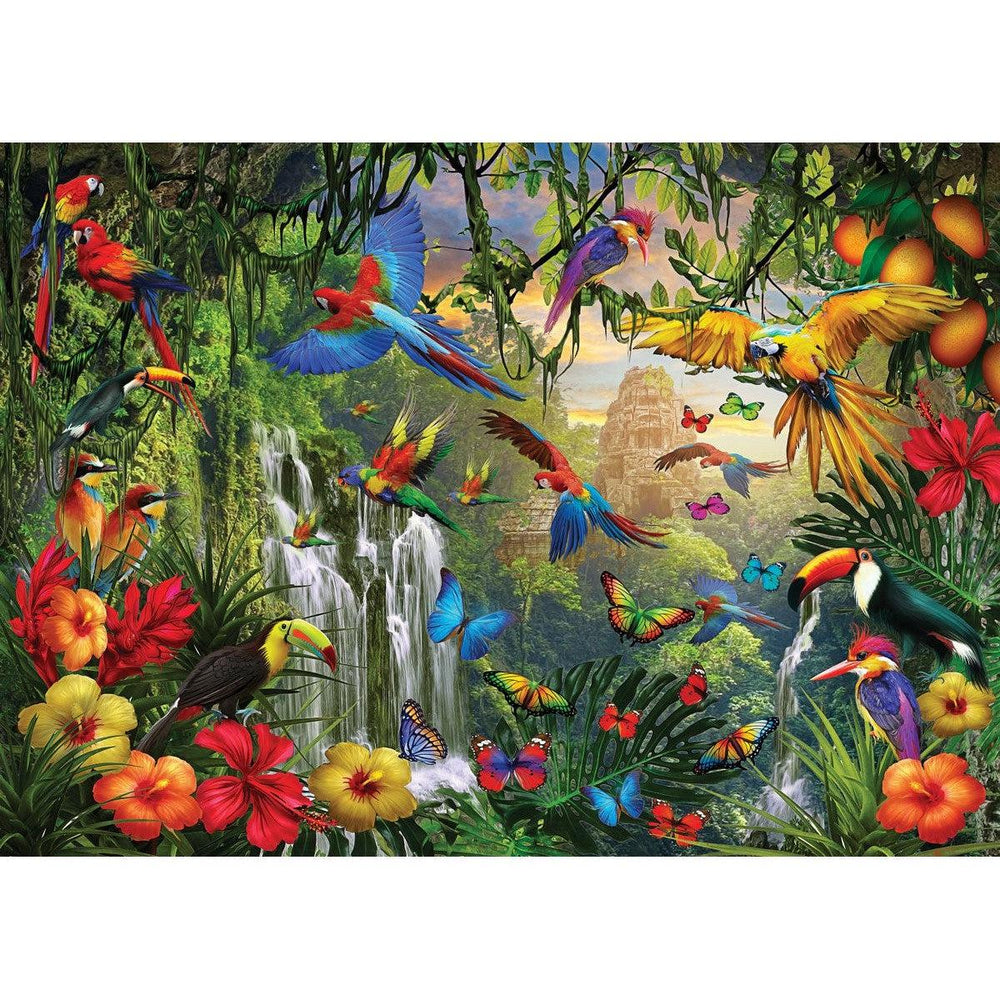 Tropical Bird Paradise 500 Piece Jigsaw Puzzle Eurographics (ONLINE ORDER ONLY)