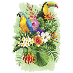 Tropical Birds 300 Piece Wood Jigsaw Puzzle Wooden City (ONLINE ORDER ONLY)