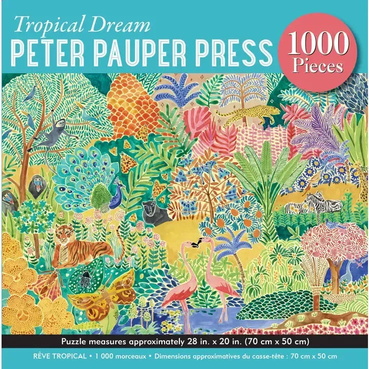Tropical Dream 1000 Piece Jigsaw Puzzle Peter Pauper (ONLINE ORDER ONLY)
