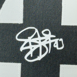 Framed Facsimile Autographed Troy Polamalu 35x39 Pittsburgh Bumble Bee Reprint Laser Auto Football (ONLINE ORDER ONLY)