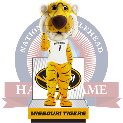Truman the Tiger Missouri Tigers Mascot Bobblehead (Presale) (ONLINE ORDER ONLY)