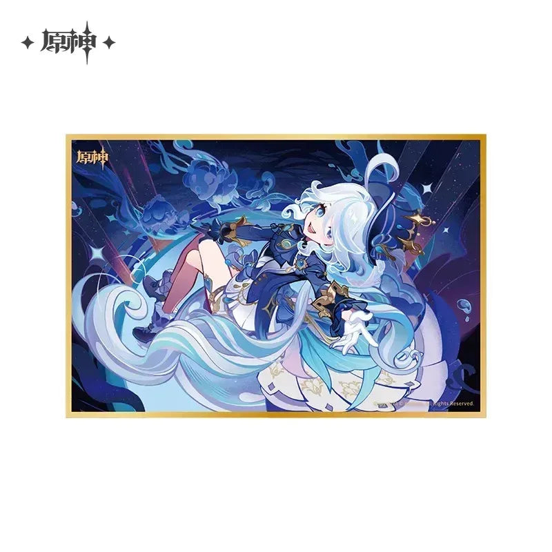 Genshin Impact Floating World Under the Moonlight Series Acrylic Shikishi Cardboard