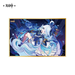 Genshin Impact Floating World Under the Moonlight Series Acrylic Shikishi Cardboard