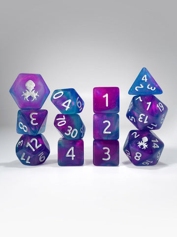 Kraken PRAWJECT 12 pc Acrylic TTRPG Dice Sets (ONLINE ORDER ONLY)