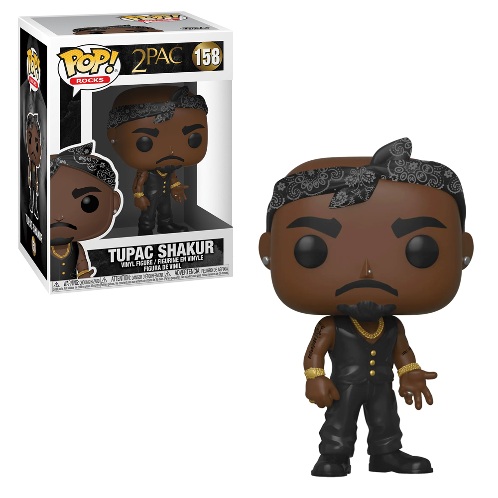 Funko POP! Rocks - Tupac Shakur Vinyl Figure #158 (ONLINE ORDER ONLY)