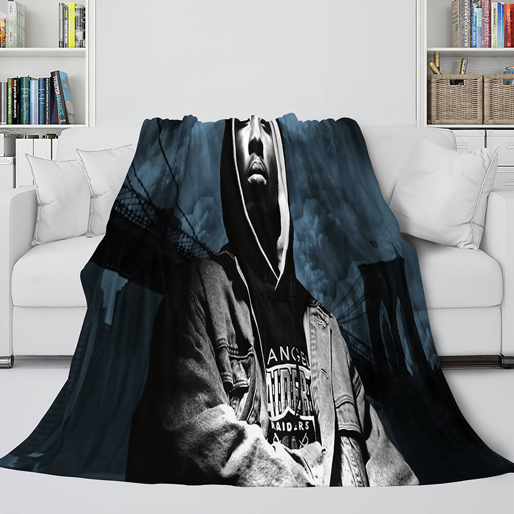 Tupac Amaru Shakur Flannel Blanket Fleece Throw Blanket Bedding Sets (Online Order Only)