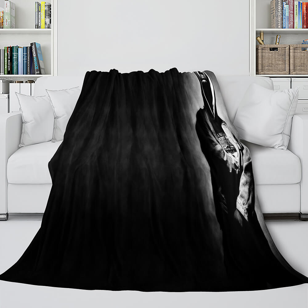 Tupac Amaru Shakur Flannel Blanket Fleece Throw Blanket Bedding Sets (Online Order Only)