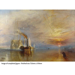 Turner: The Fighting Temeraire 1000 Piece Jigsaw Puzzle Flame Tree (ONLINE ORDER ONLY)