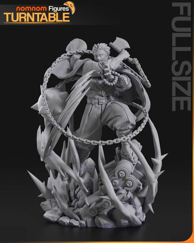 Gyomei - Demon Slayer / Kimetsu no Yaiba - 75mm, 1:10 Scale & Bust (ONLINE ORDER ONLY)