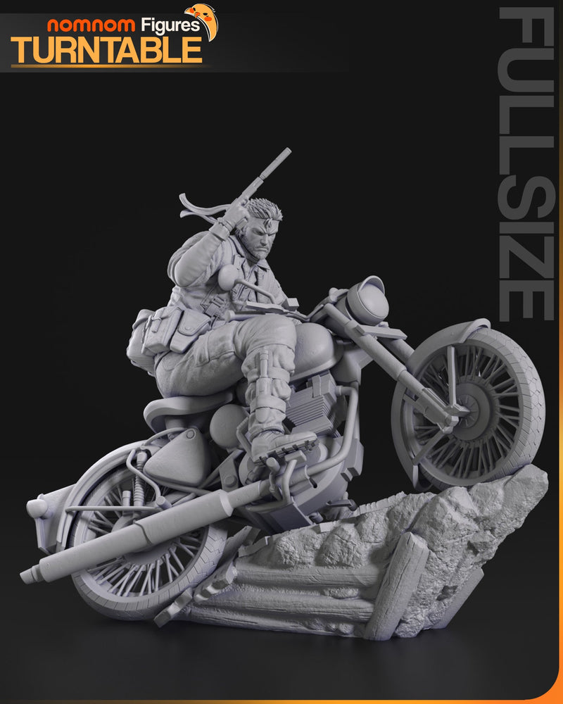 Naked Snake - Metal Gear Solid - 75mm, 1:10 Scale, Bust (ONLINE ORDER ONLY)