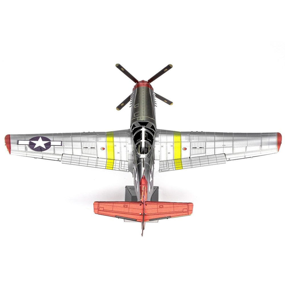 Tuskegee Airmen P-51D Mustang Premium 3D Steel Model Kit Metal Earth (ONLINE ORDER ONLY)