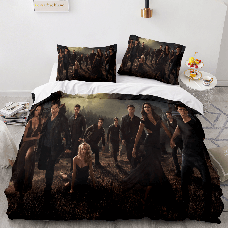 Twilight The Vampire Diaries Series Cosplay Bedding Duvet Cover Sets (Online Order Only)