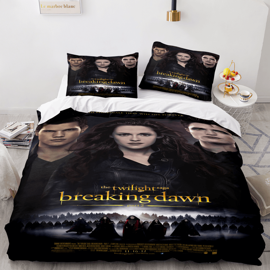 Twilight The Vampire Diaries Series Cosplay Bedding Duvet Cover Sets (Online Order Only)