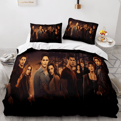 Twilight The Vampire Diaries Series Cosplay Bedding Duvet Cover Sets (Online Order Only)