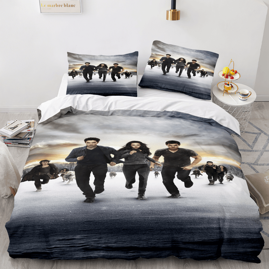Twilight The Vampire Diaries Series Cosplay Bedding Duvet Cover Sets (Online Order Only)