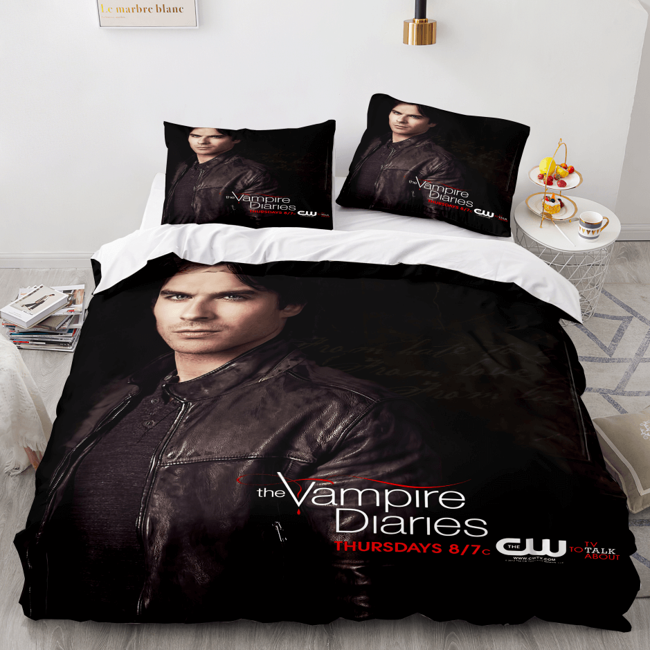 Twilight The Vampire Diaries Series Cosplay Bedding Duvet Cover Sets (Online Order Only)