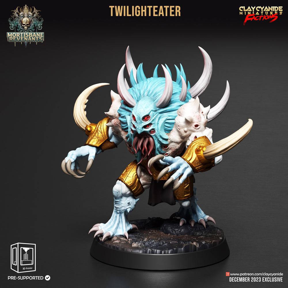 3D Printed Clay Cyanide Mortisbane Revenants - Moonmorphs Faction 28mm 32mm D&D (Online Only)