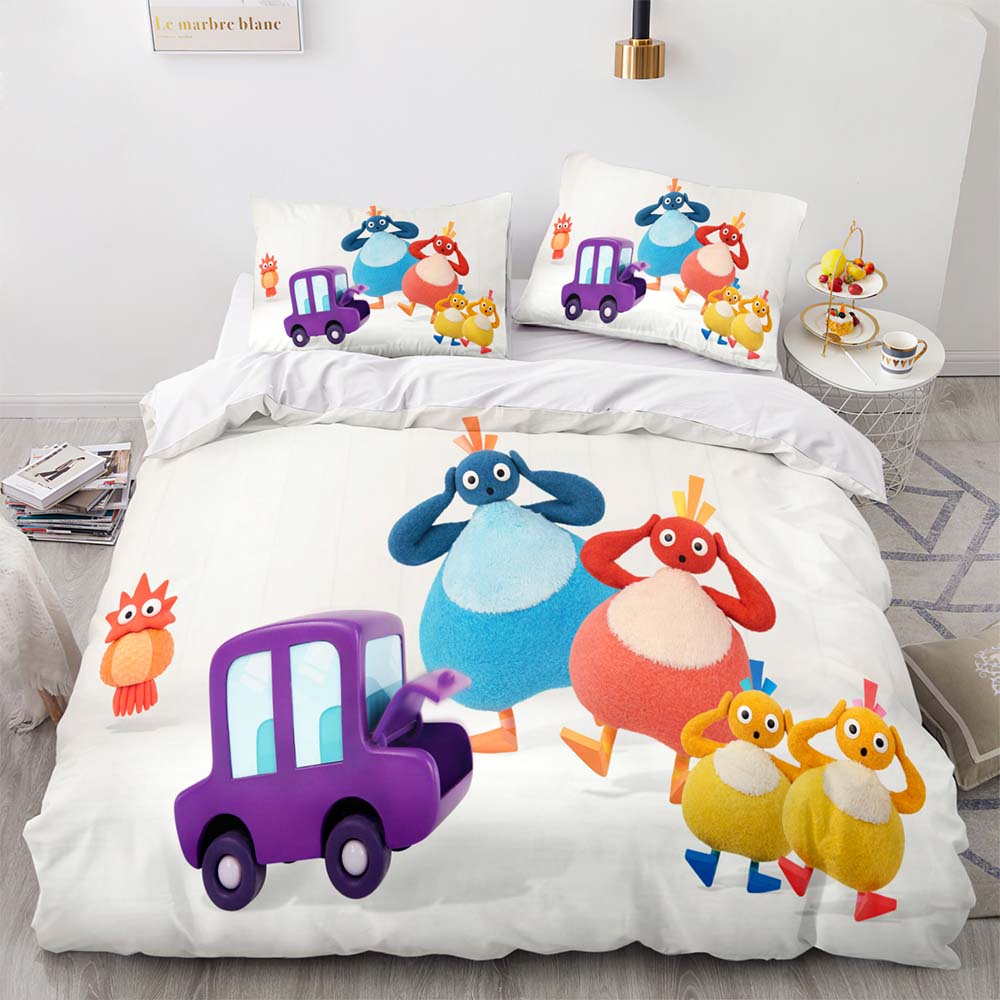 Twirlywoos Bedding Set Pattern Quilt Cover Without Filler (Online Order Only)