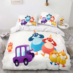 Twirlywoos Bedding Set Pattern Quilt Cover Without Filler (Online Order Only)