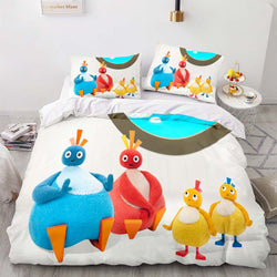 Twirlywoos Bedding Set Pattern Quilt Cover Without Filler (Online Order Only)