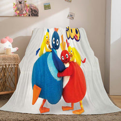 Twirlywoos Blanket Pattern Flannel Throw Room Decoration (Online Order Only)