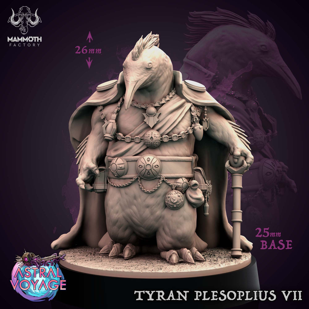 Tyran Plesoplius VII – Astral Emperor Miniature (ONLINE ORDER ONLY)