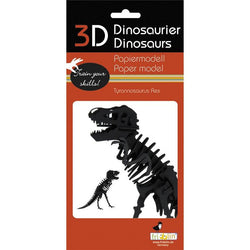 Tyrannosaurus Rex 3D Cardboard Model Kit Fridolin (ONLINE ORDER ONLY)